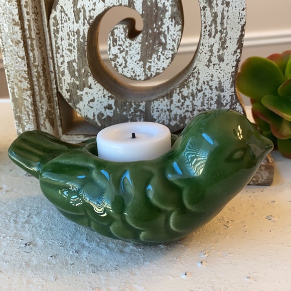 ❌SOLD Ceramic Bird Votive Holder - Picture 6 of 8